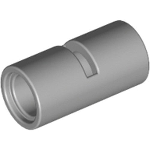 LEGO 62462 Technic, Pin Connector Round 2L with Slot (Pin Joiner Round) in Light Bluish Gray - Authentic LEGO Part