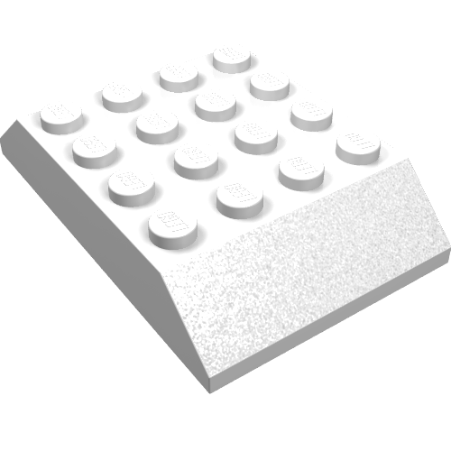 LEGO 32083 Slope 45 6 x 4 Double in White - Authentic LEGO Part