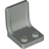 LEGO 4079 Minifigure, Utensil Seat / Chair 2 x 2 in Light Gray - Authentic LEGO Part