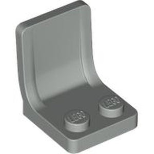 LEGO 4079 Minifigure, Utensil Seat / Chair 2 x 2 in Light Gray - Authentic LEGO Part
