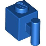 LEGO 2921 Brick, Modified 1 x 1 with Bar Handle in Blue - Authentic LEGO Part
