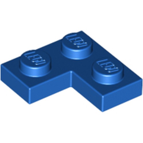 LEGO 2420 Plate 2 x 2 Corner in Blue - Authentic LEGO Part