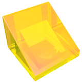 LEGO 54200 Slope 30 1 x 1 x 2/3 in Trans-Yellow - Authentic LEGO Part
