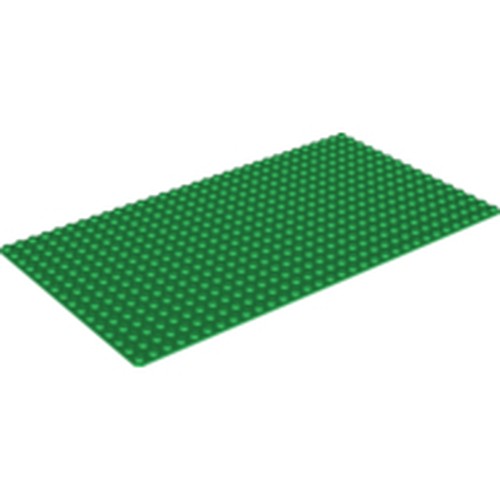 LEGO 3857 Baseplate 16 x 32 in Green - Authentic LEGO Part