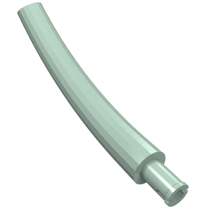 LEGO 40378 Dinosaur Tail / Neck Middle Section with Bar Hole and Technic Pin in Sand Green - Authentic LEGO Part