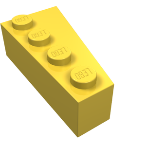 LEGO 41768 Wedge 4 x 2 Left in Yellow - Authentic LEGO Part