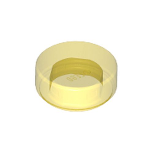 LEGO 98138 Tile, Round 1 x 1 in Trans-Yellow - Authentic LEGO Part
