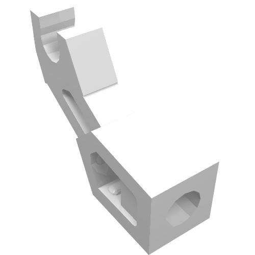LEGO 98313 Arm Mechanical, Exo-Force / Bionicle, Thick Support in White - Authentic LEGO Part