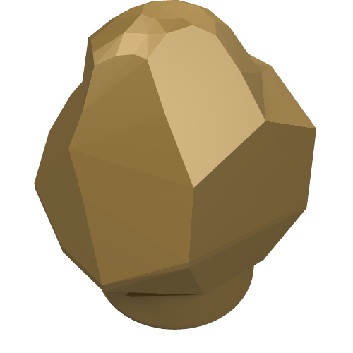 LEGO 35646 Rock 1 1/3 x 1 1/3 x 1 - Main Product Image