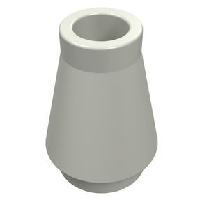 LEGO 4589 Cone 1 x 1 in Glow In Dark Opaque - Authentic LEGO Part