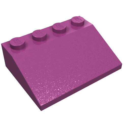 LEGO 3297 Slope 33 3 x 4 in Magenta - Authentic LEGO Part