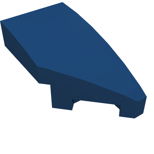 LEGO 29119 Wedge 2 x 1 x 2/3 Right in Dark Blue - Authentic LEGO Part