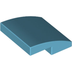 LEGO 15068 Slope, Curved 2 x 2 x 2/3 in Medium Azure - Authentic LEGO Part