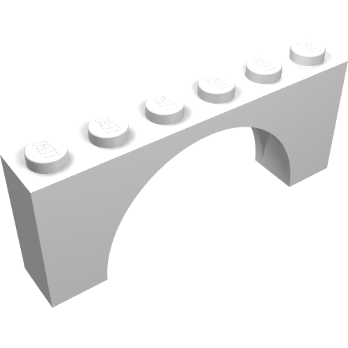 LEGO 12939 Arch 1 x 6 x 2 - Thin Top without Reinforced Underside - Main Product Image