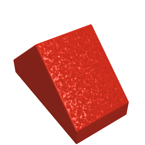 LEGO 3044b Slope 45 2 x 1 Double with Inside Bar in Red - Authentic LEGO Part