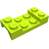 LEGO 3788 Vehicle, Mudguard 2 x 4 with Arch Studded in Lime - Authentic LEGO Part
