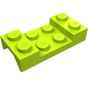 LEGO 3788 Vehicle, Mudguard 2 x 4 with Arch Studded in Lime - Authentic LEGO Part