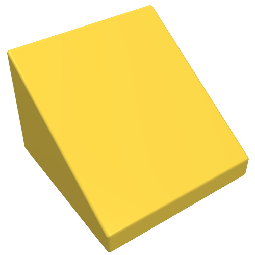 LEGO 54200 Slope 30 1 x 1 x 2/3 in Yellow - Authentic LEGO Part