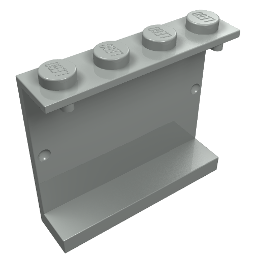 LEGO 4215a Panel 1 x 4 x 3 - Solid Studs - Main Product Image