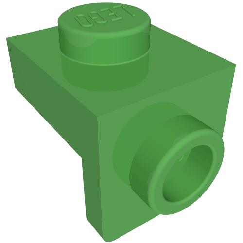LEGO 36841 Bracket 1 x 1 - 1 x 1 in Bright Green - Authentic LEGO Part
