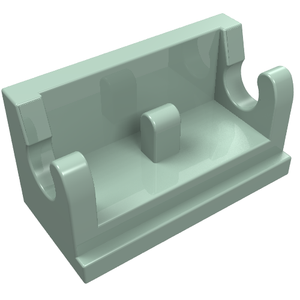 LEGO 3937 Hinge Brick 1 x 2 Base in Sand Green - Authentic LEGO Part