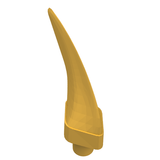 LEGO 87747 Barb / Claw / Horn / Tooth - Medium in Bright Light Orange - Authentic LEGO Part