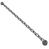 LEGO 30104 Chain 21 Links (16-17L) in Dark Bluish Gray - Authentic LEGO Part