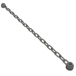 LEGO 30104 Chain 21 Links (16-17L) in Dark Bluish Gray - Authentic LEGO Part