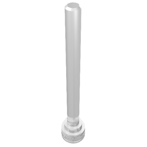 LEGO 3957b Antenna 4H - Flat Top in Trans-Clear - Authentic LEGO Part