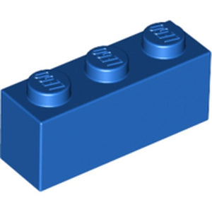 LEGO 3622 Brick 1 x 3 in Blue - Authentic LEGO Part