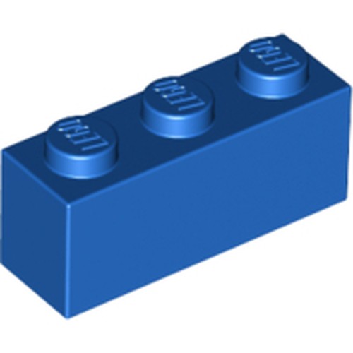 LEGO 3622 Brick 1 x 3 in Blue - Authentic LEGO Part