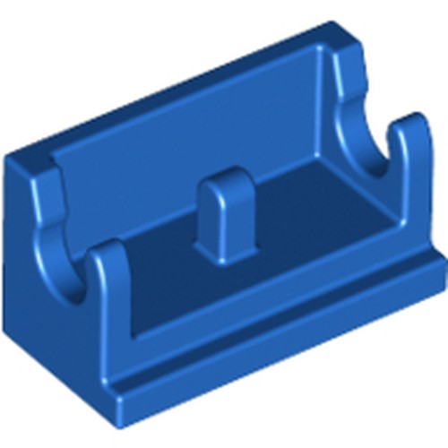 LEGO 3937 Hinge Brick 1 x 2 Base in Blue - Authentic LEGO Part