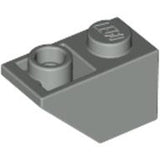 LEGO 3665 Slope, Inverted 45 2 x 1 in Light Gray - Authentic LEGO Part