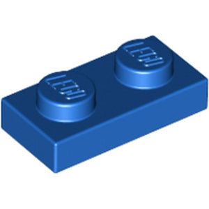 LEGO 3023 Plate 1 x 2 in Blue - Authentic LEGO Part