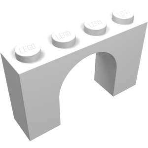 LEGO 6182 Arch 1 x 4 x 2 in White - Authentic LEGO Part