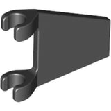LEGO 44676 Flag 2 x 2 Trapezoid in Black - Authentic LEGO Part