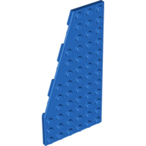 LEGO 30355 Wedge, Plate 12 x 6 Left in Blue - Authentic LEGO Part