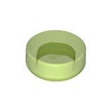LEGO 98138 Tile, Round 1 x 1 in Trans-Bright Green - Authentic LEGO Part