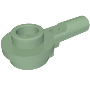 LEGO 32828 Bar   1L with 1 x 1 Round Plate with Hollow Stud in Sand Green - Authentic LEGO Part