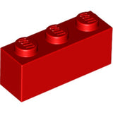 LEGO 3622 Brick 1 x 3 in Red - Authentic LEGO Part