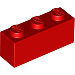 LEGO 3622 Brick 1 x 3 in Red - Authentic LEGO Part