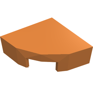 LEGO 25269 Tile, Round 1 x 1 Quarter in Medium Nougat - Authentic LEGO Part