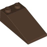 LEGO 30363 Slope 18 4 x 2 in Brown - Authentic LEGO Part