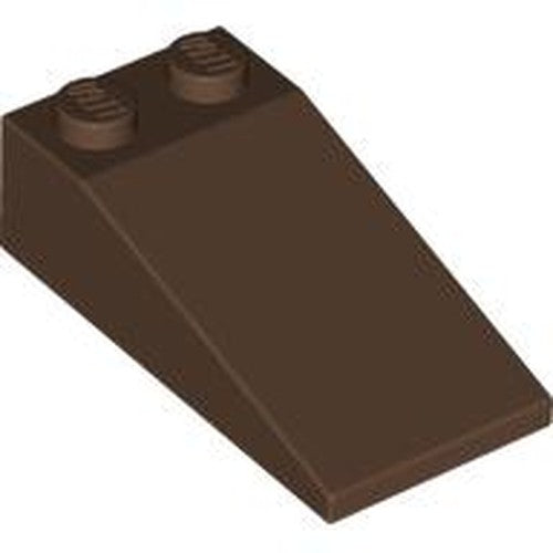 LEGO 30363 Slope 18 4 x 2 in Brown - Authentic LEGO Part
