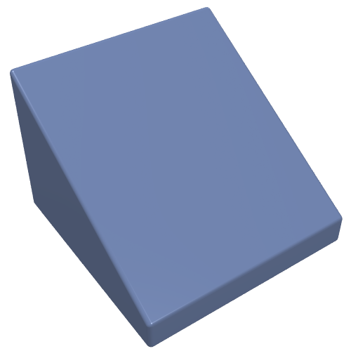 LEGO 54200 Slope 30 1 x 1 x 2/3 in Sand Blue - Authentic LEGO Part