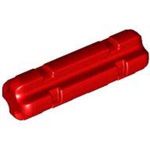 LEGO 32062 Technic, Axle  2L Notched in Red - Authentic LEGO Part