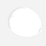 LEGO 88068 Windscreen 8 x 4 2/3 x 3 2/3 Quarter Sphere (Inner) with Pins - Main Product Image