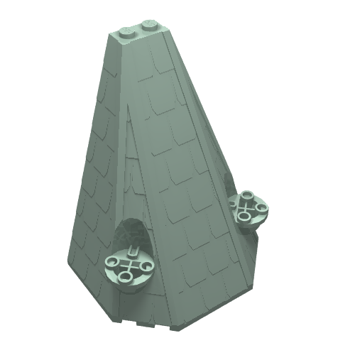LEGO 33215 Tower Roof 6 x 8 x 9 - Main Product Image