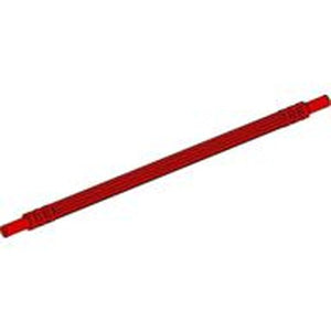 LEGO 32201 Hose, Soft Axle 14L in Red - Authentic LEGO Part