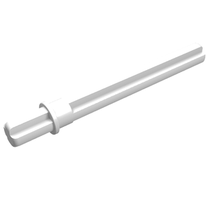 LEGO 32209 Technic, Axle  5.5L with Stop in White - Authentic LEGO Part
